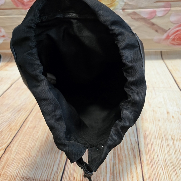 Black Chain-Embellished Backpack - Picture 7 of 7